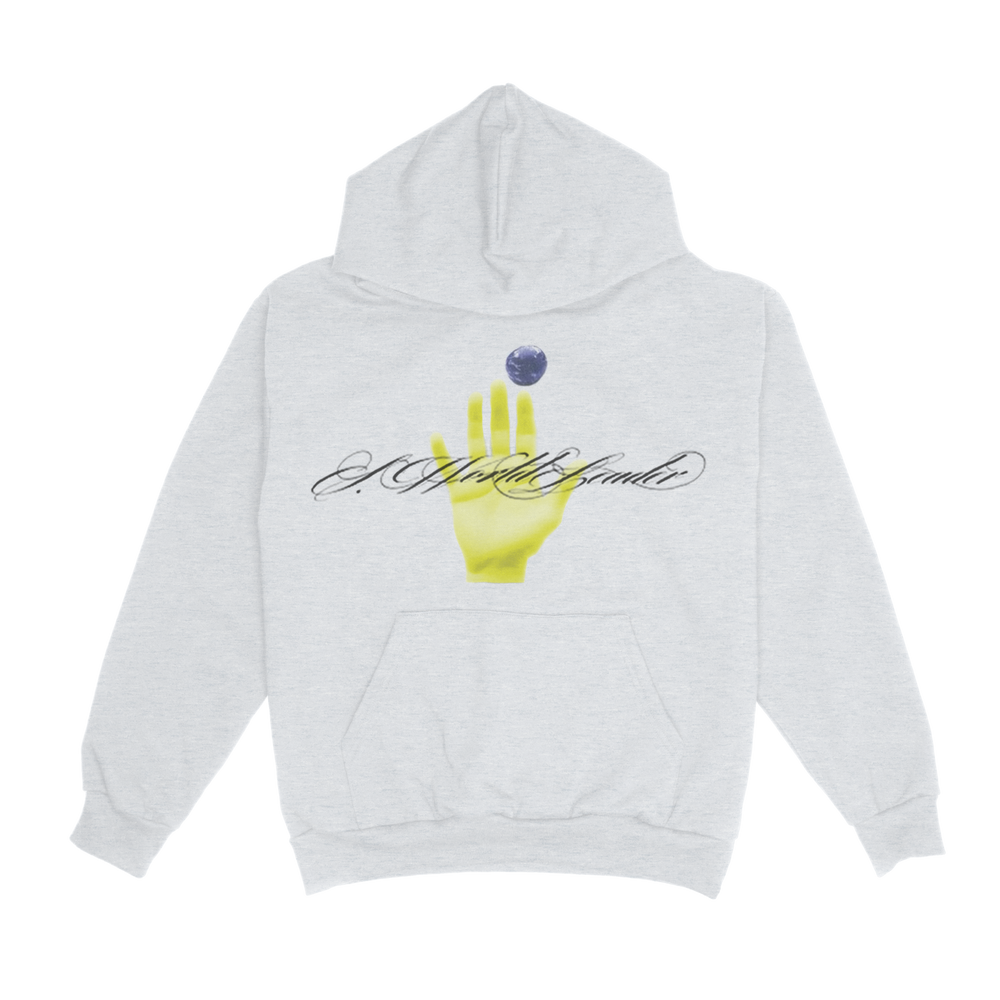 S.WORLD LEADER HOODIE [VOLT/GREY]